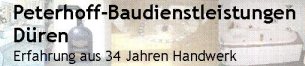 Bodenleger Nordrhein-Westfalen: Peterhoff-Baudienstleistungen Düren